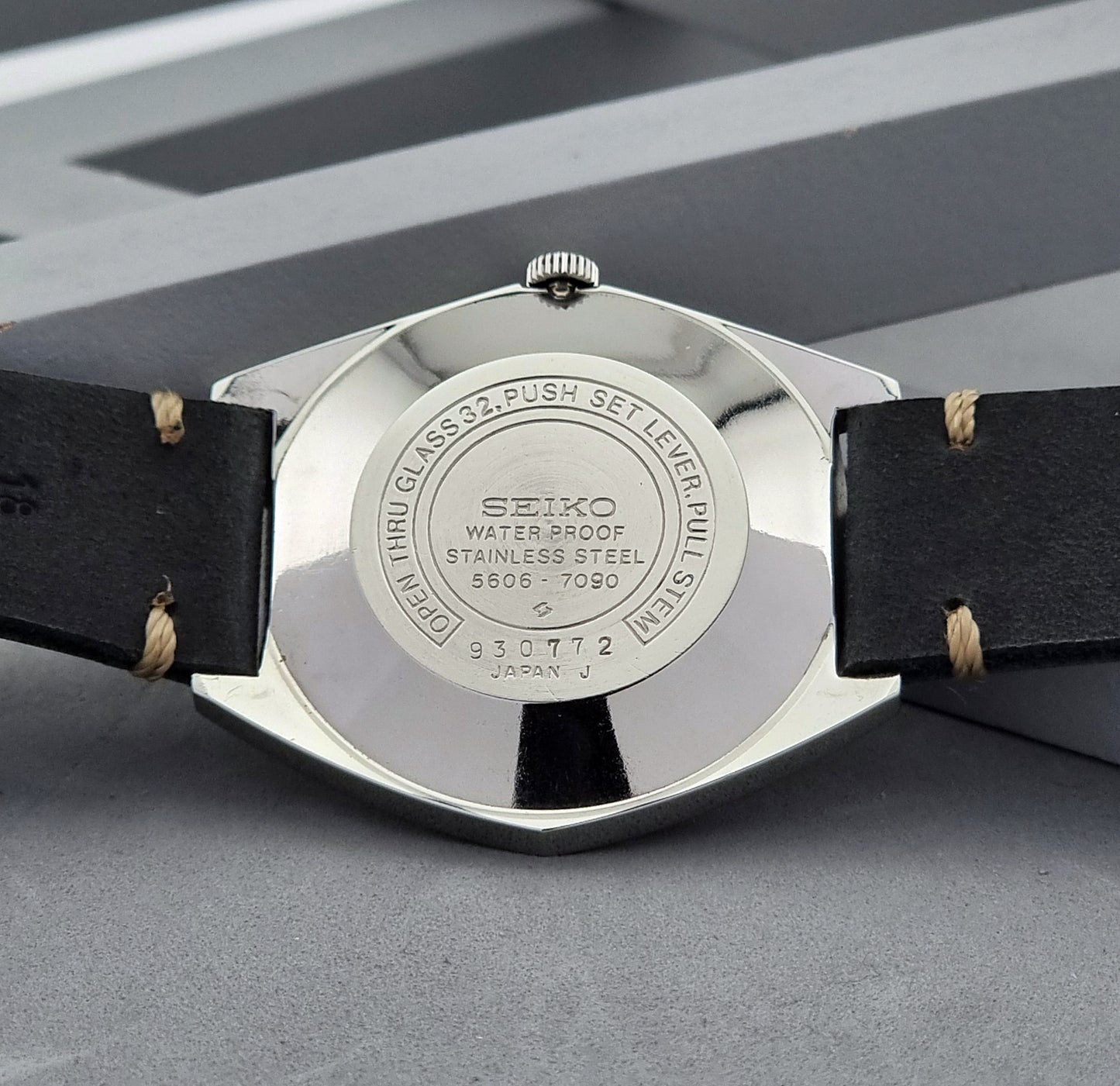 Seiko Wristwatch LordMatic 5606-7090 Vintage 1969