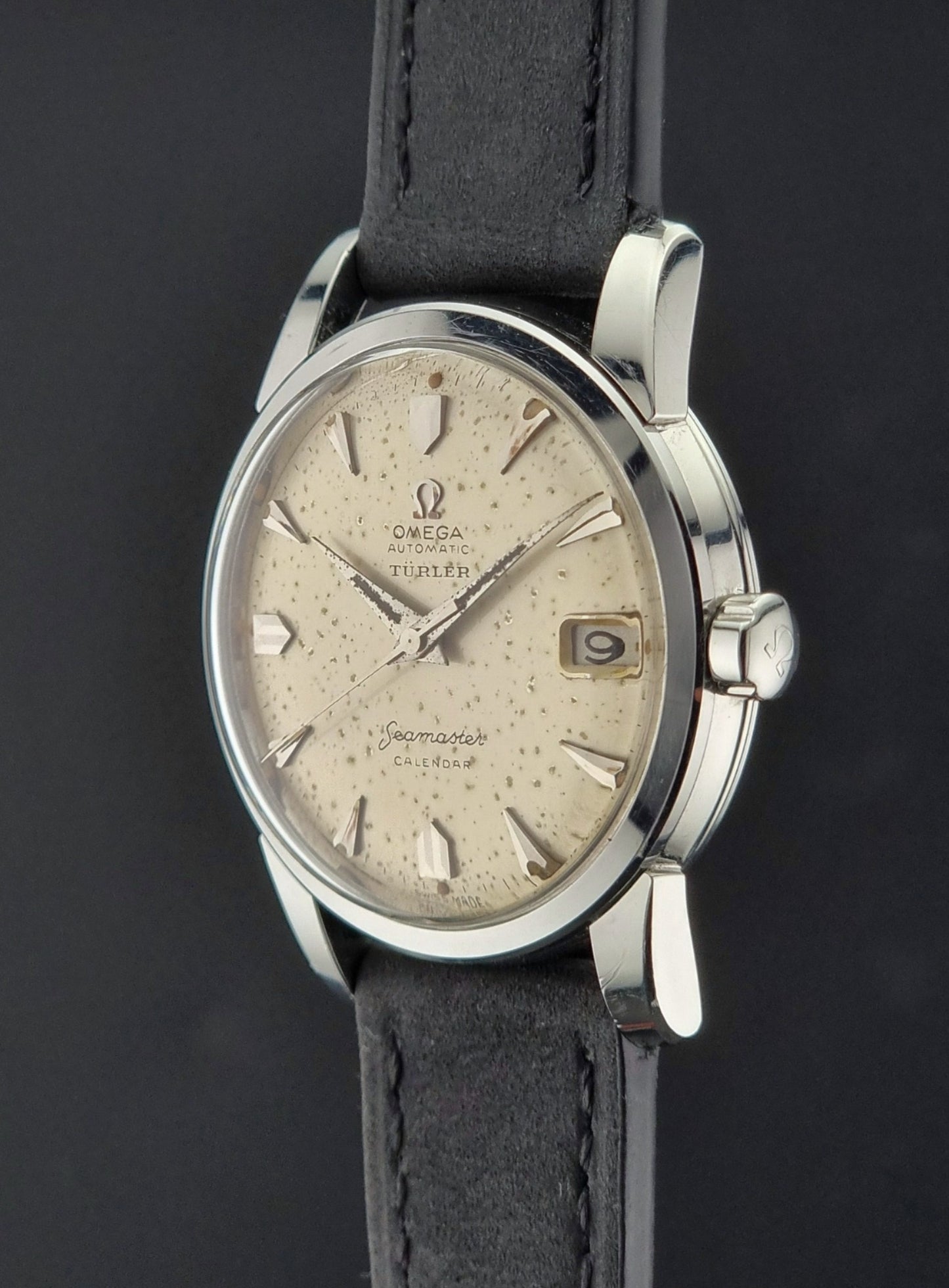 Omega Watch Seamaster Turler Calendar CK 2849 Vintage 1958