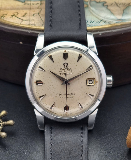 Omega Watch Seamaster Turler Calendar CK 2849 Vintage 1958