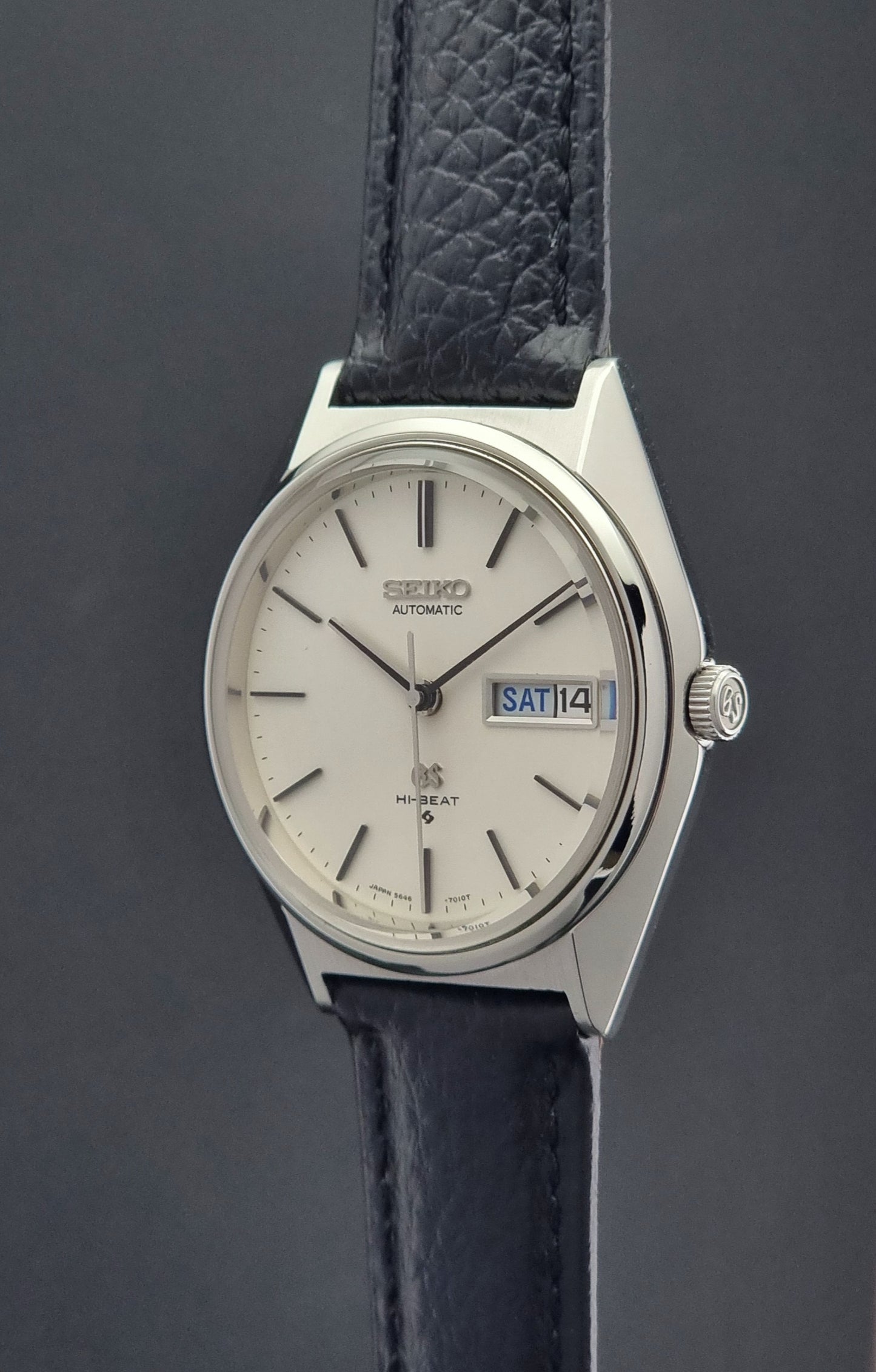 Vintage Grand Seiko Wristwatch 5646-7010 Hi-Beat 1970