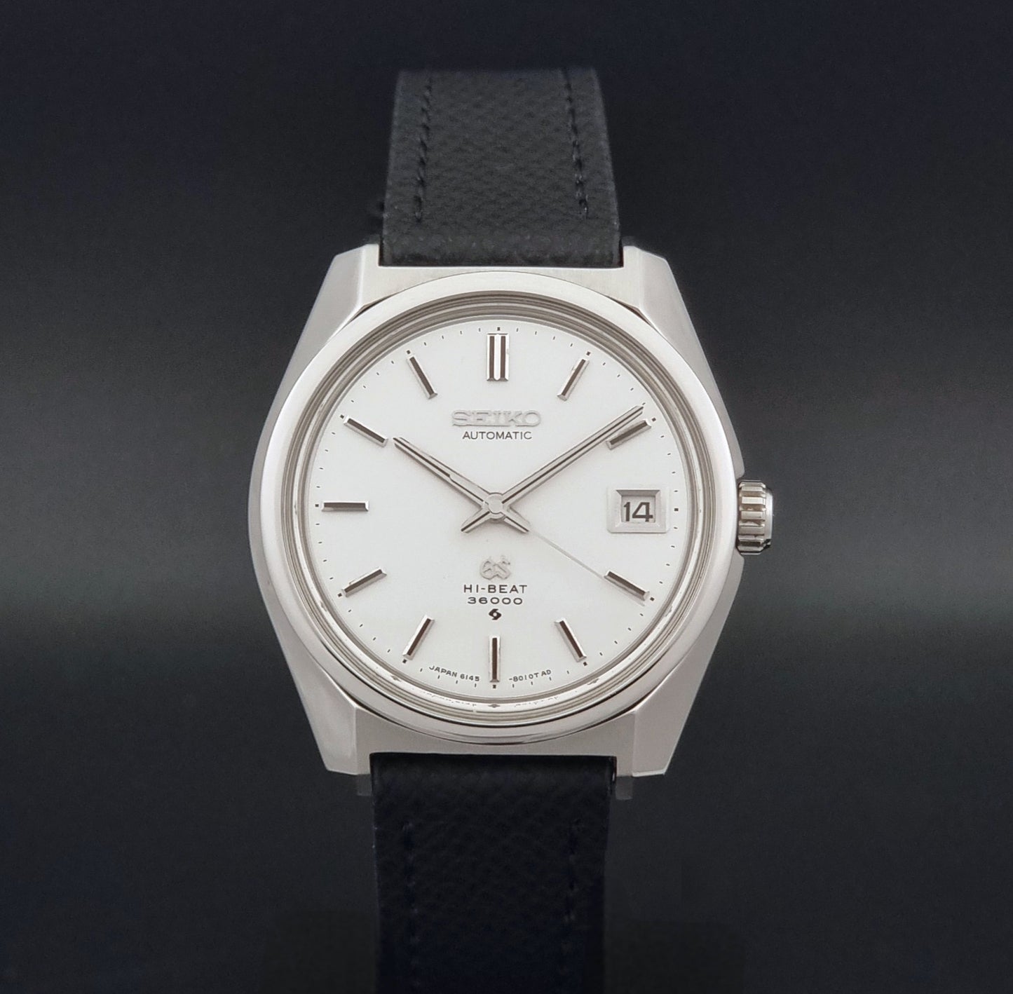 Vintage Grand Seiko 6145-8000 Wristwatch Hi-Beat 36000 Automatic 1969