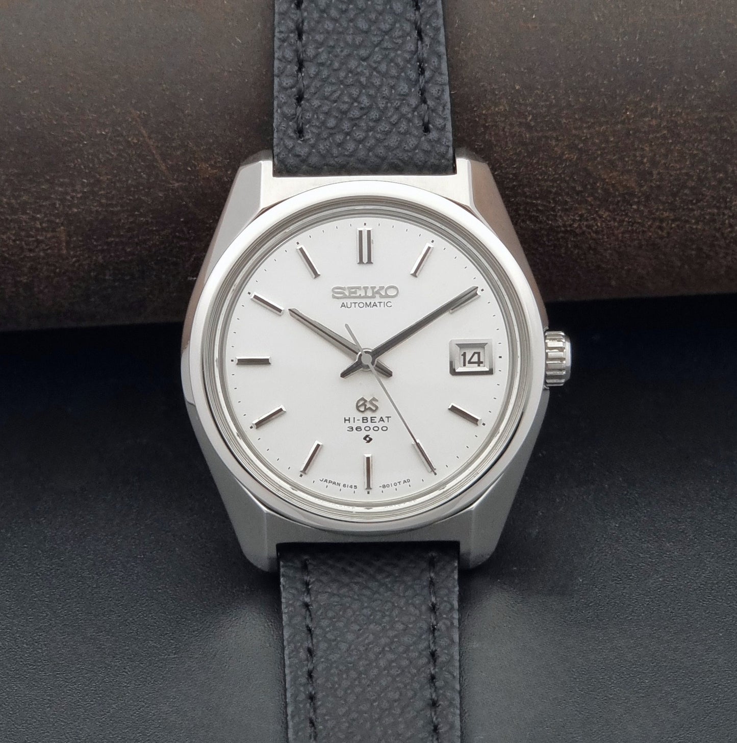 Vintage Grand Seiko 6145-8000 Wristwatch Hi-Beat 36000 Automatic 1969