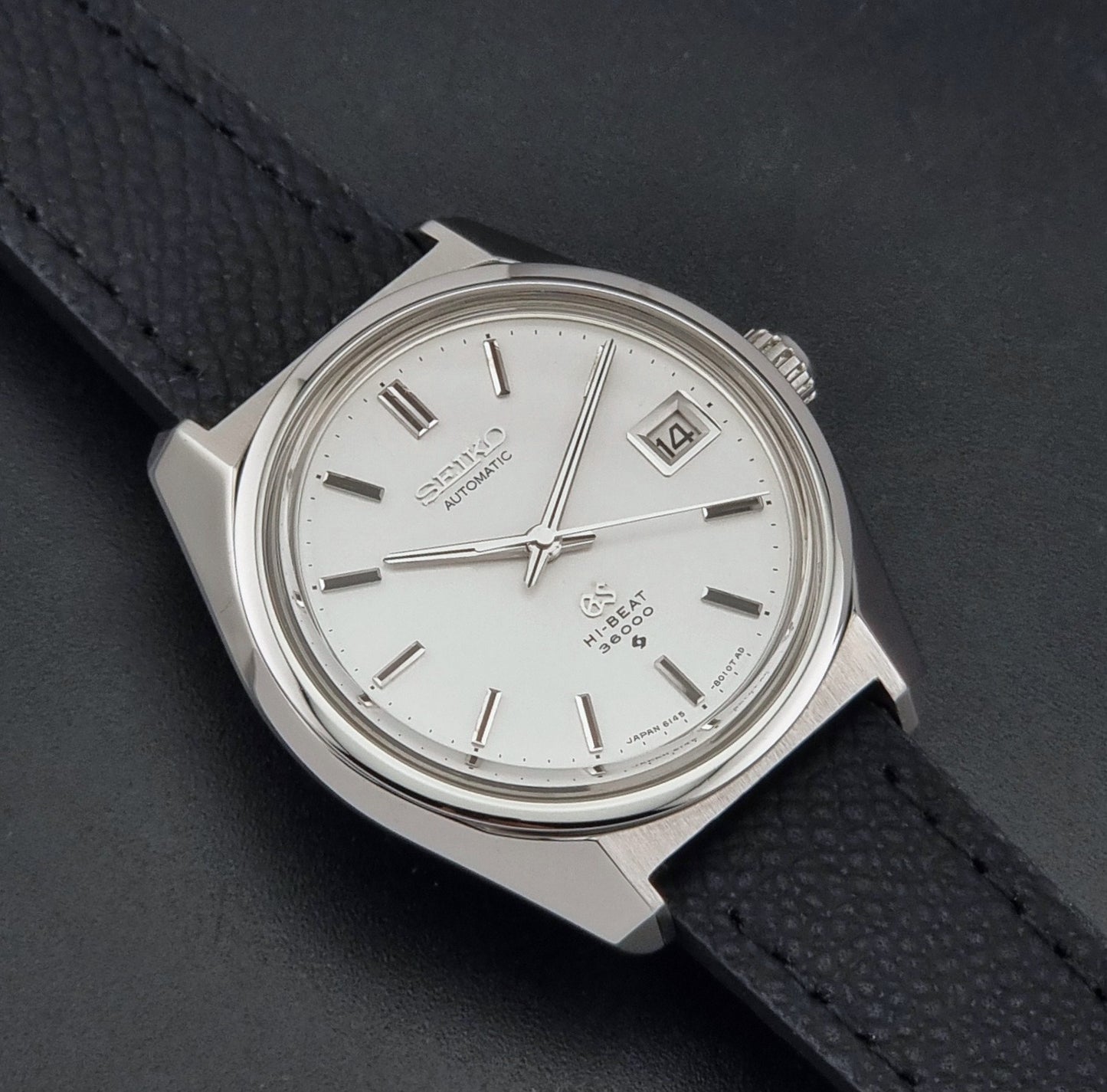 Vintage Grand Seiko 6145-8000 Wristwatch Hi-Beat 36000 Automatic 1969