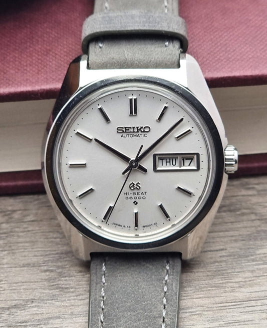 Grand Seiko watch 6146 - 8000 Hi - Beat 36000 Vintage 1969 - Past2PresentWatches - Wristwatch - front