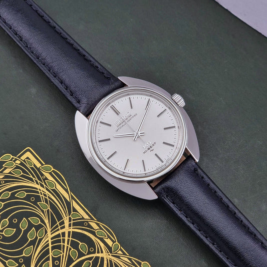 Vintage King Seiko Wristwatch 45-8010 jaunty view