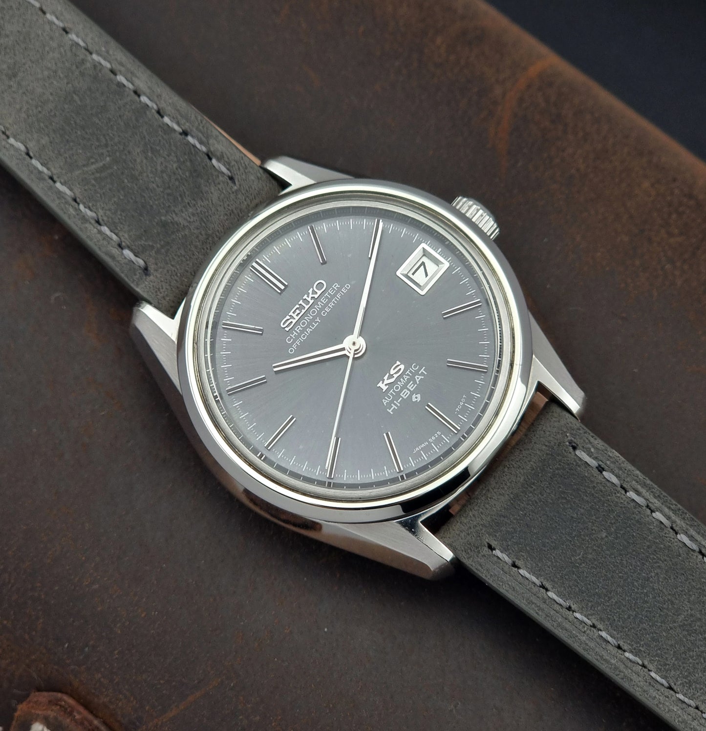 King Seiko watch 5625-7040 Hi-beat Officially Certified Chronometer 1970