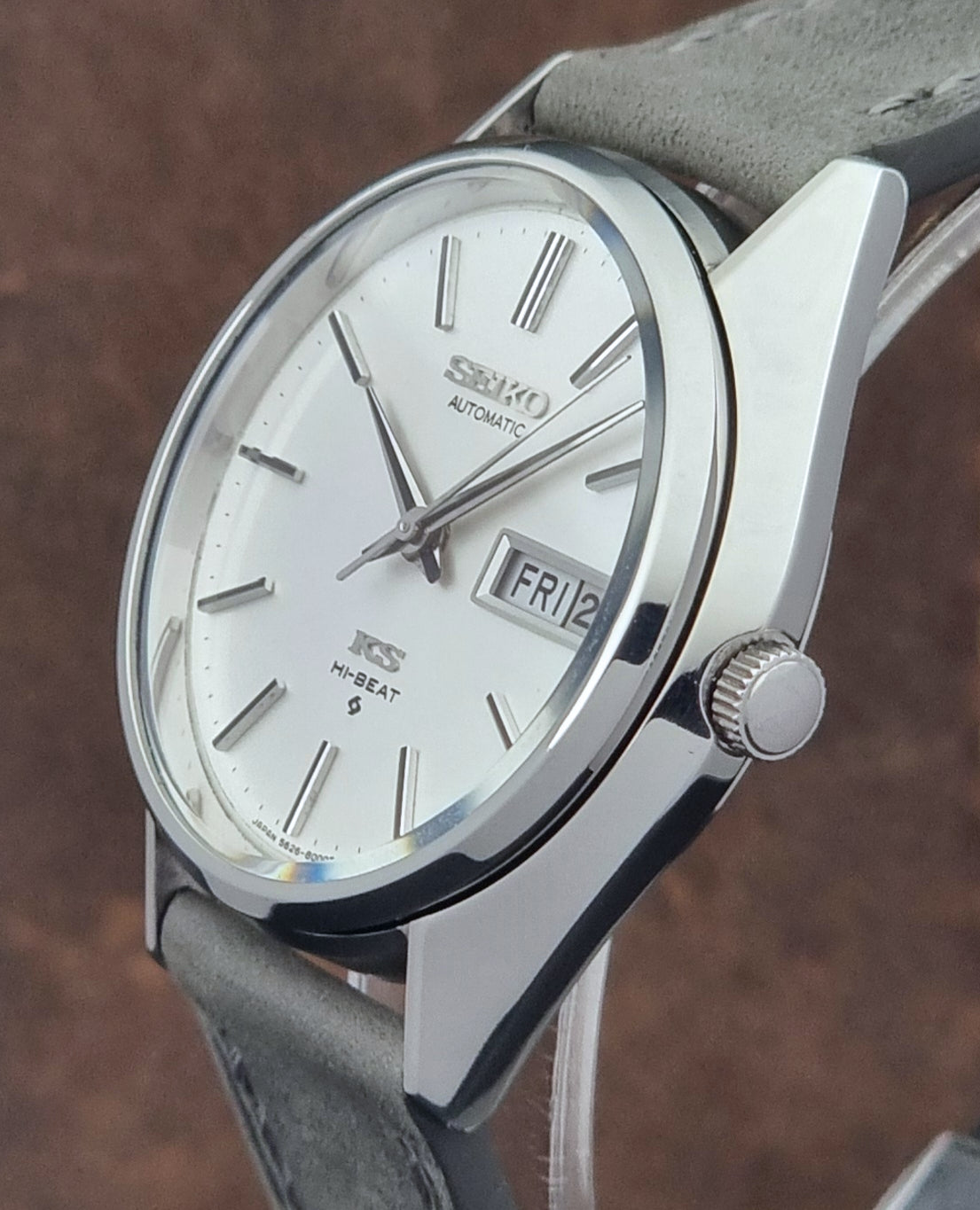 Vintage King Seiko Wristwatch Hi-beat 5626-8000 Automatic 1974