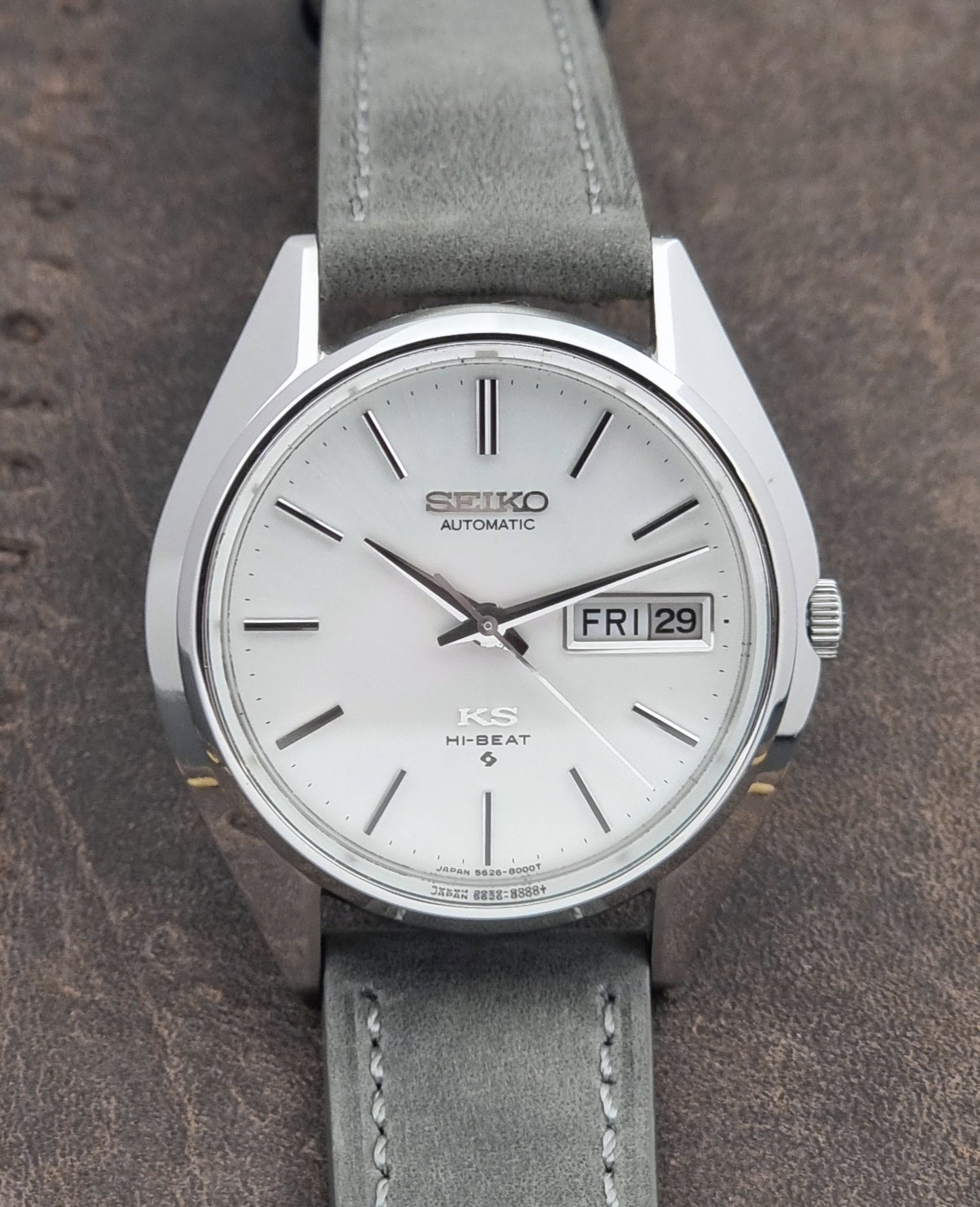 Vintage King Seiko Wristwatch Hi-beat 5626-8000 Automatic 1974