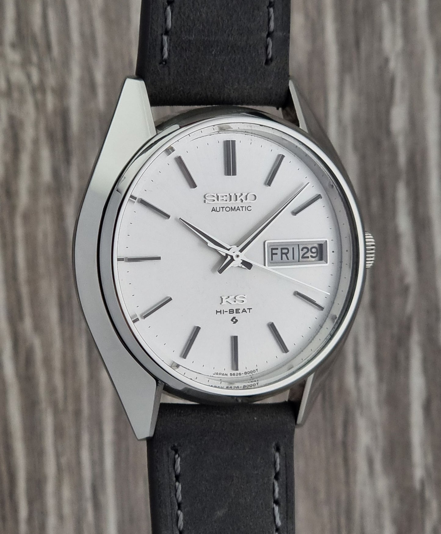 Vintage King Seiko Wristwatch Hi-beat 5626-8000 Automatic 1974