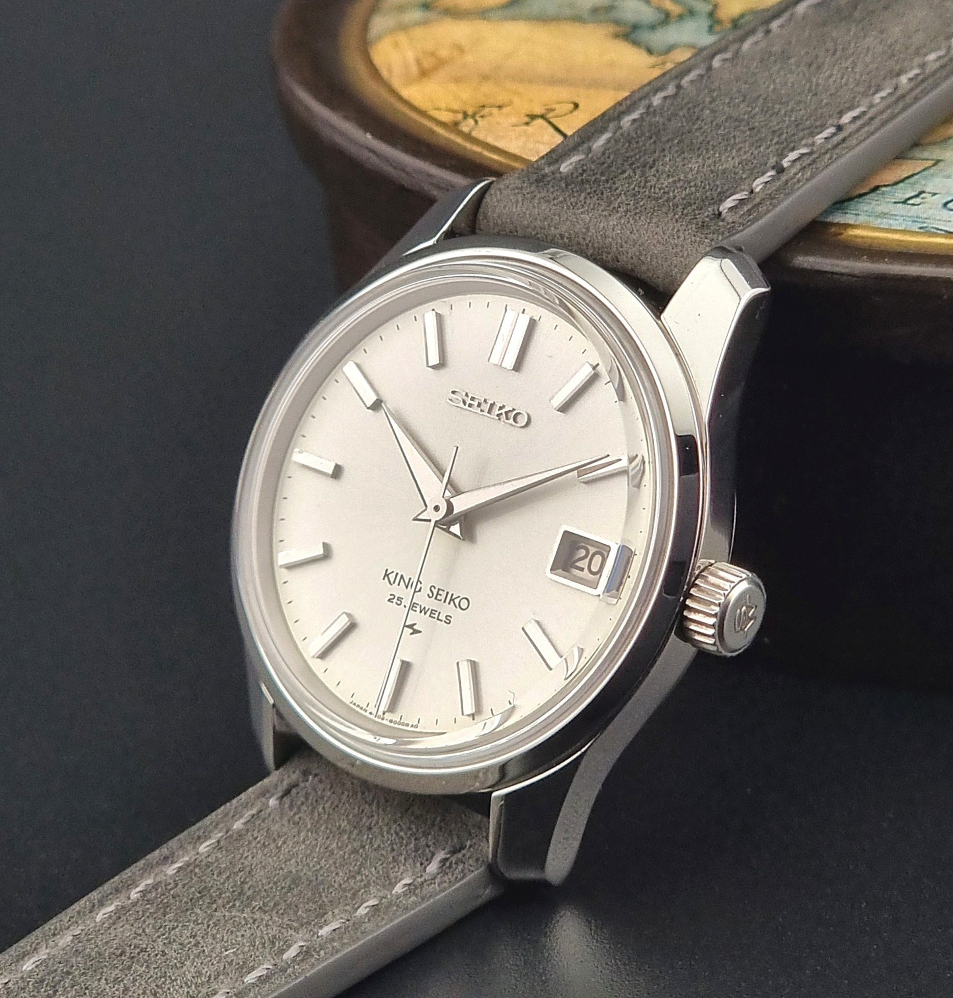 King Seiko watch 4402 - 8000 Vintage 1968 - Past2PresentWatches - Wristwatch