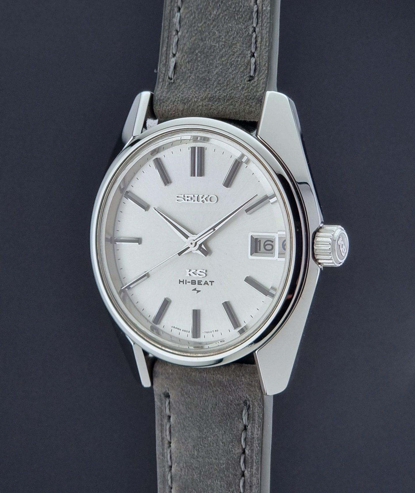 Vintage King Seiko Watch 4502-7001 Hi-Beat 1971