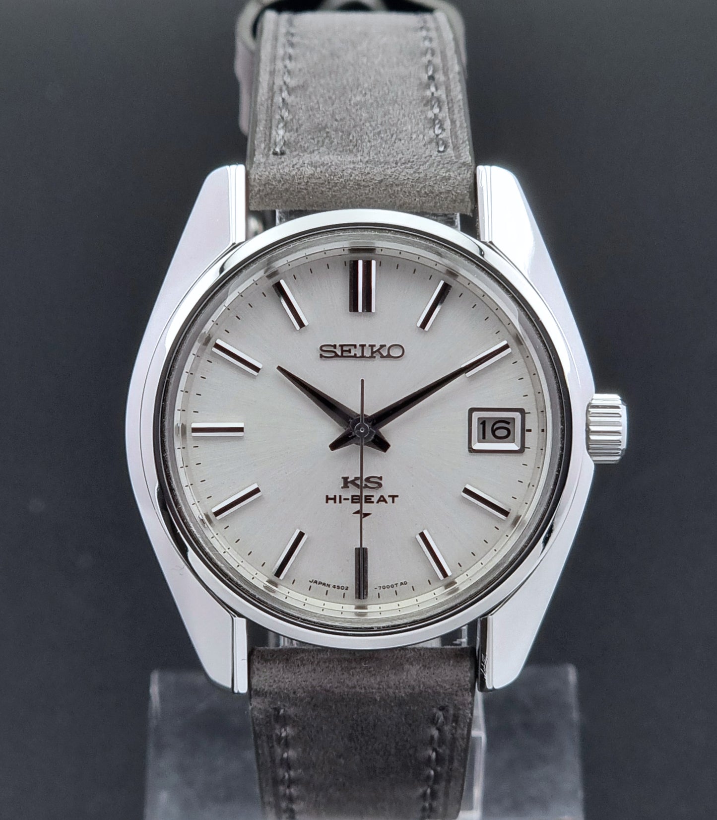 Vintage King Seiko Watch 4502-7001 Hi-Beat 1971