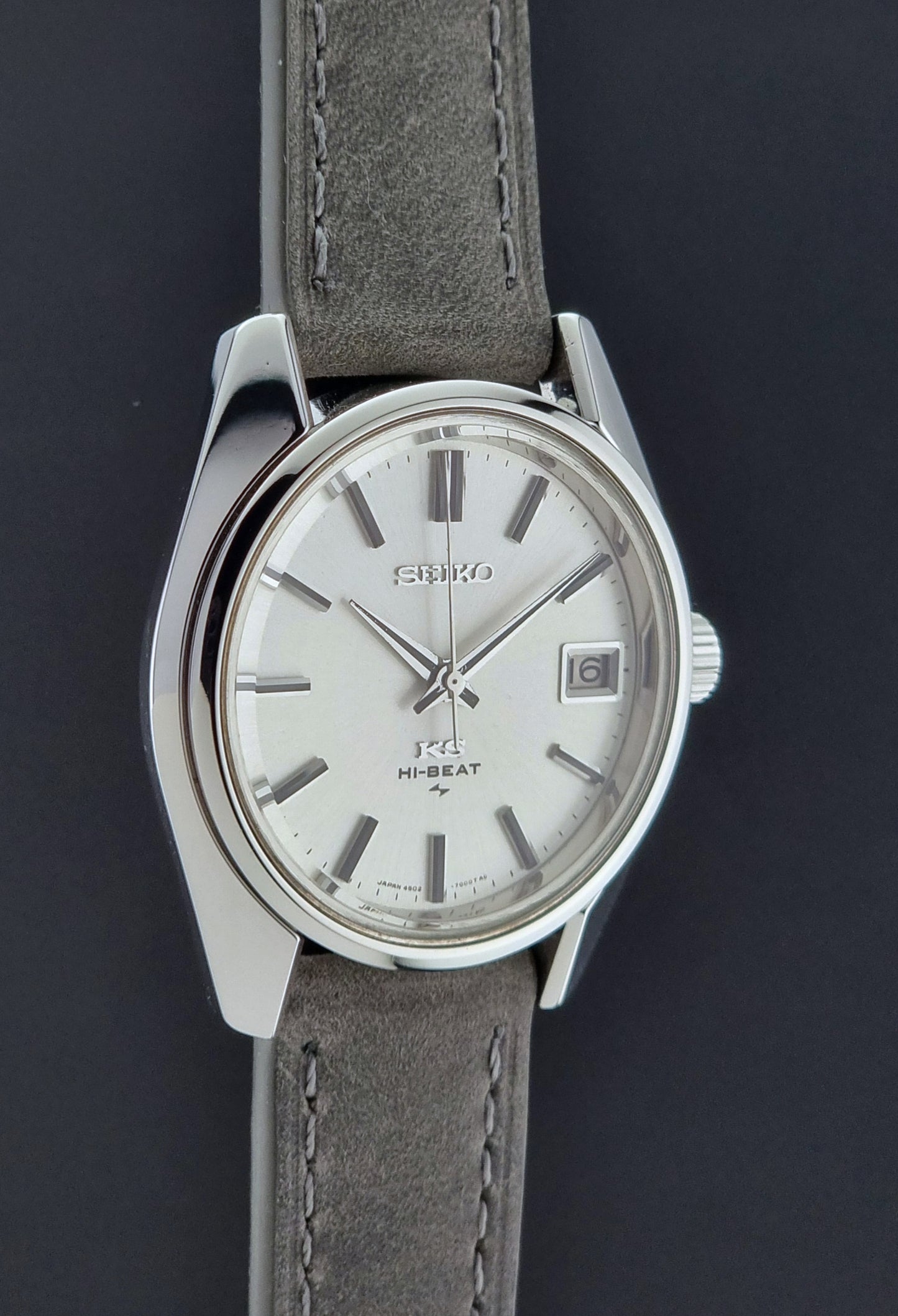 Vintage King Seiko Watch 4502-7001 Hi-Beat 1971