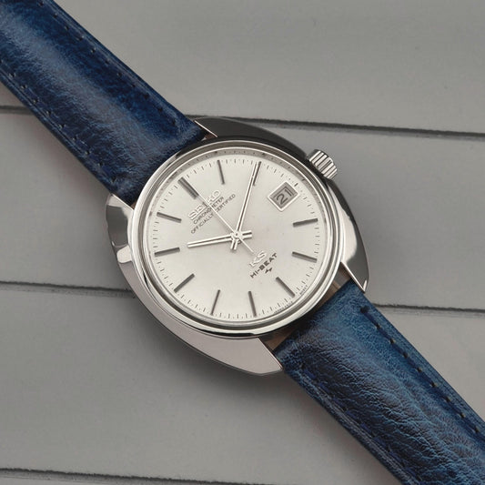 King Seiko Wristwatch 4502-8010 Hi-Beat Chronometer Officially Certified Vintage 1970