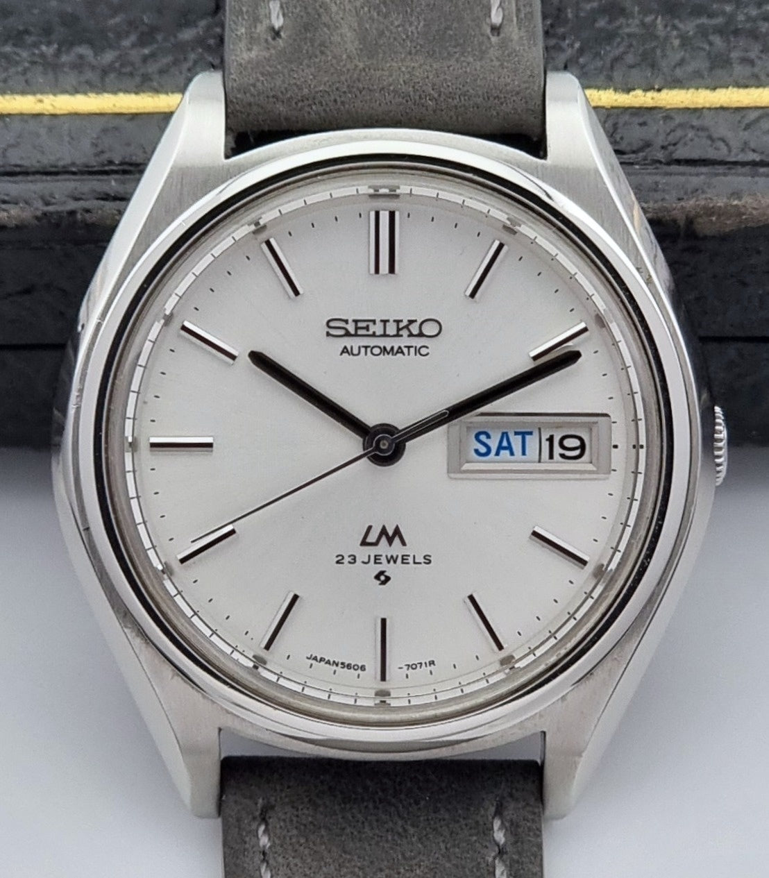 Seiko Wristwatch LordMatic 5606-7071 Vintage 1973