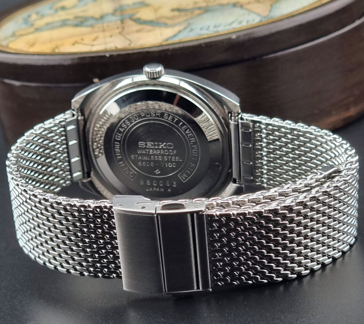 Seiko watch Lordmatic Weekdater 5606-7100 Vintage 1969