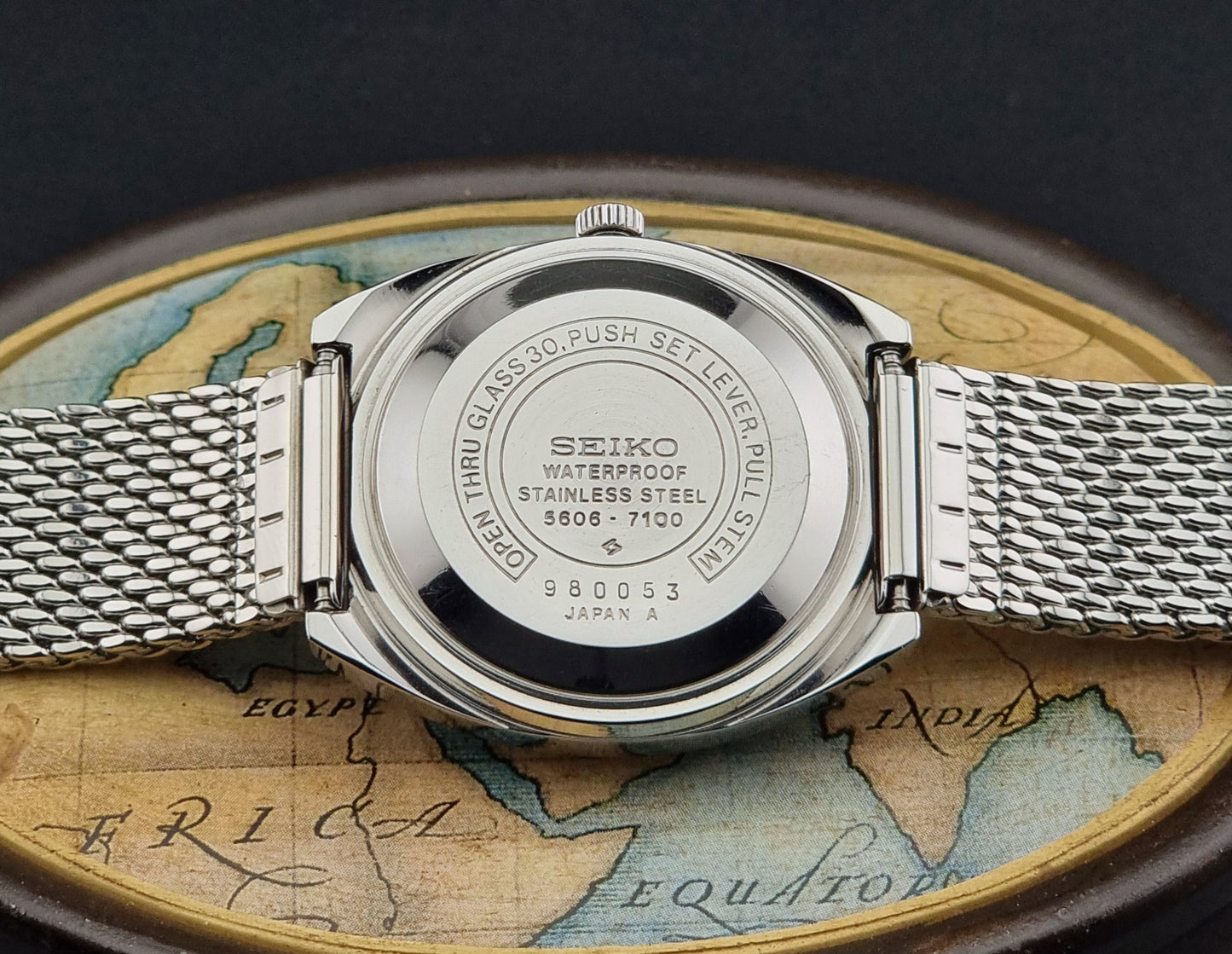 Seiko watch Lordmatic Weekdater 5606-7100 Vintage 1969
