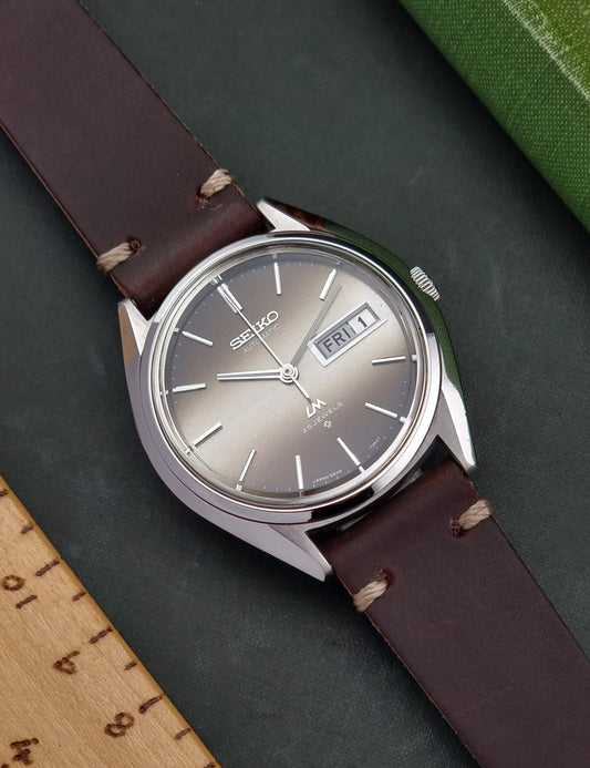 Seiko Watch LordMatic 5606-7190 Brown Dial Vintage 1972