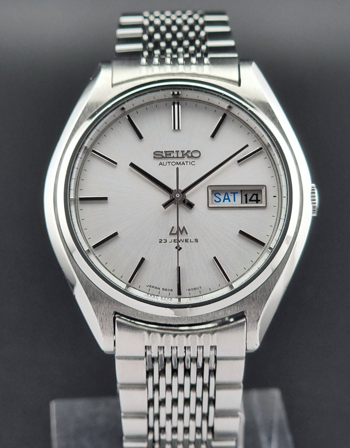 Seiko watch LordMatic 5606-8050 Vintage 1974