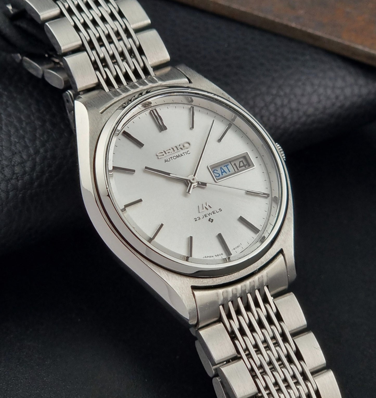 Seiko watch LordMatic 5606-8050 Vintage 1974