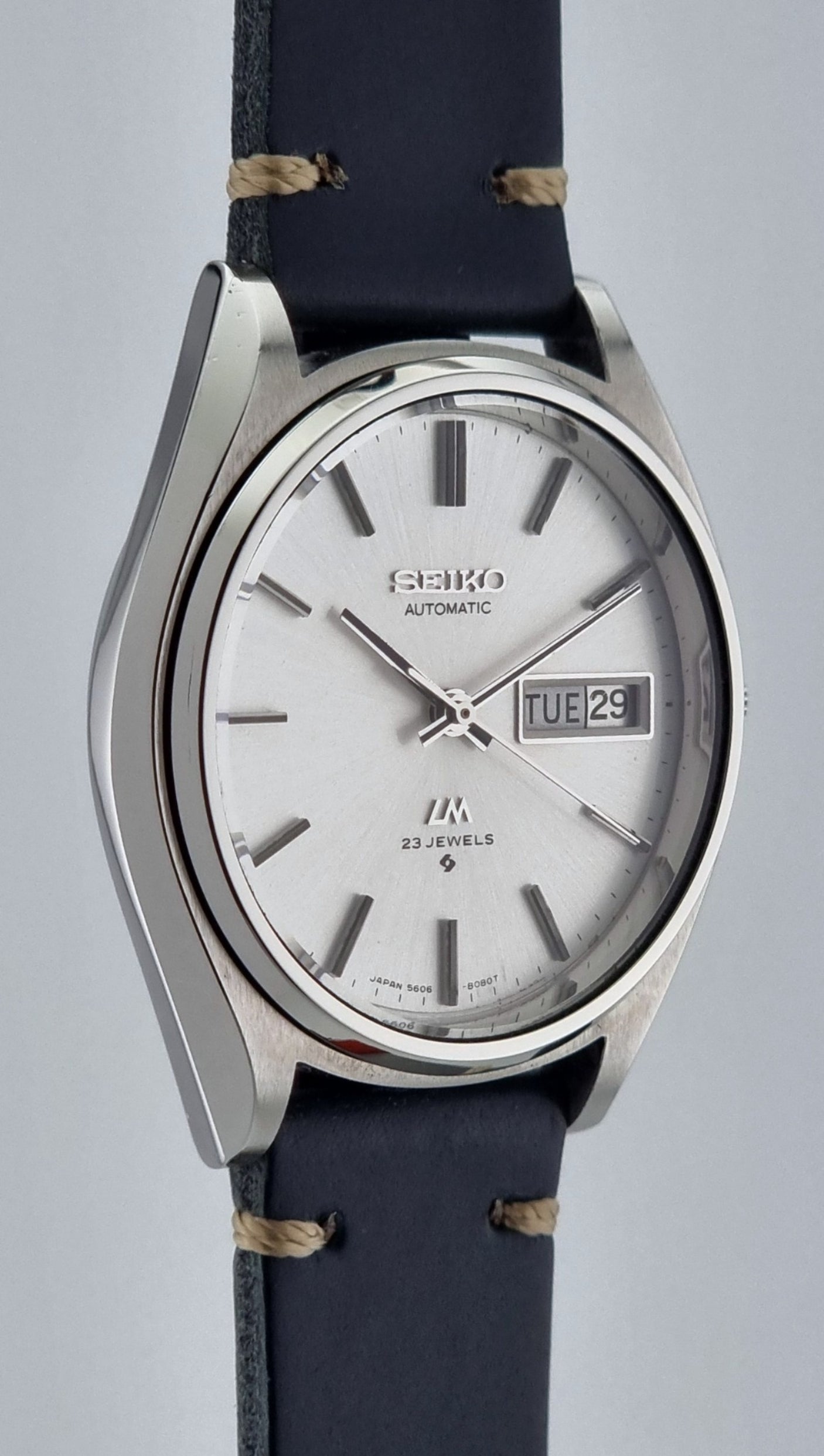 Seiko Wristwatch LordMatic 5606-8050 Vintage 1974