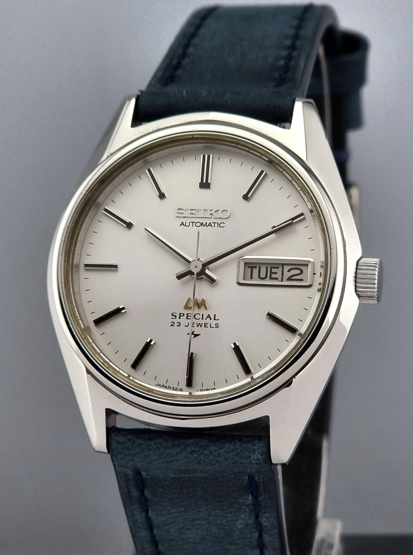 Seiko Wristwatch LordMatic Special 5216-7080 Vintage 1974
