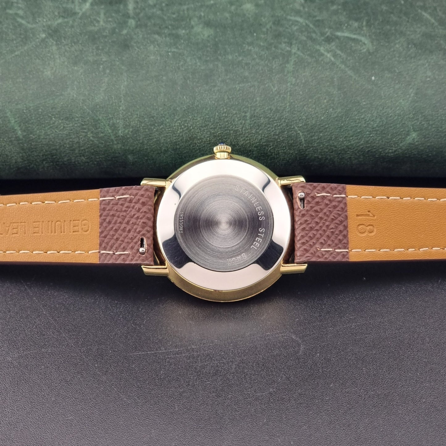 Vintage Longines Wristwatch 4133 cal. L645.1 Automatic Gold plate
