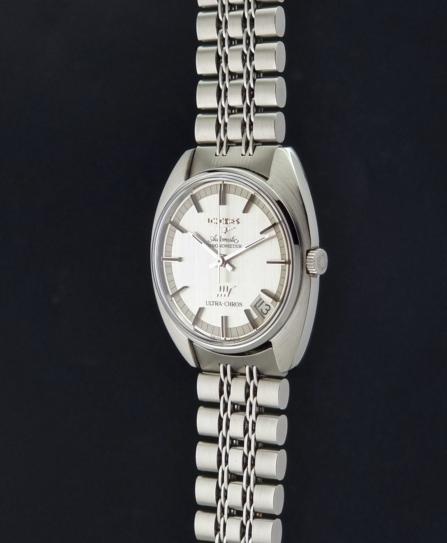 Vintage Longines Wristwatch ULTRA-CHRON 8353-3 Chronometer Cal 6651 circa 1972