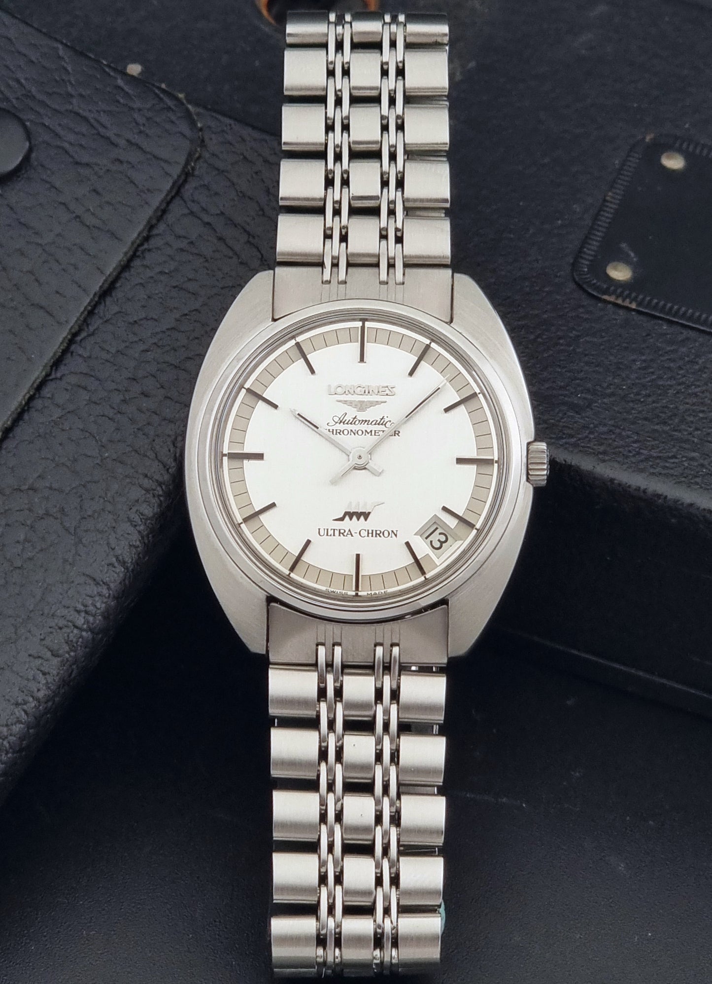 Vintage Longines Wristwatch ULTRA-CHRON 8353-3 Chronometer Cal 6651 circa 1972