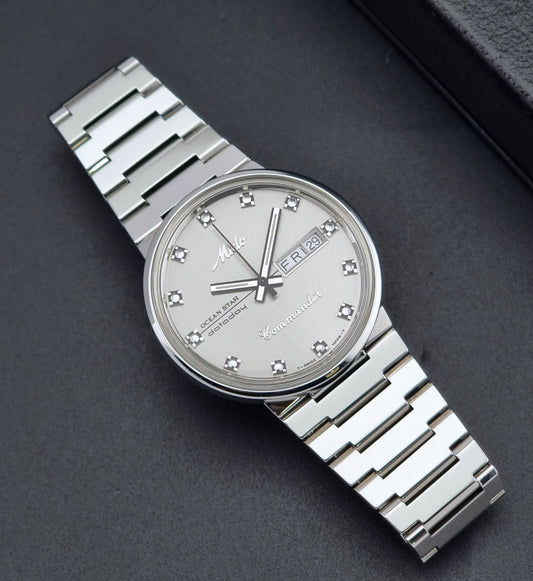 Vintage Mido wristwatch Ocean star Datoday Commander 8269 circa 1990s