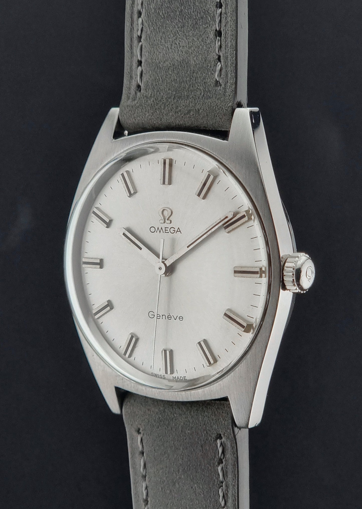 Omega Wristwatch Geneve 135.041 Vintage 1968 Cal 601