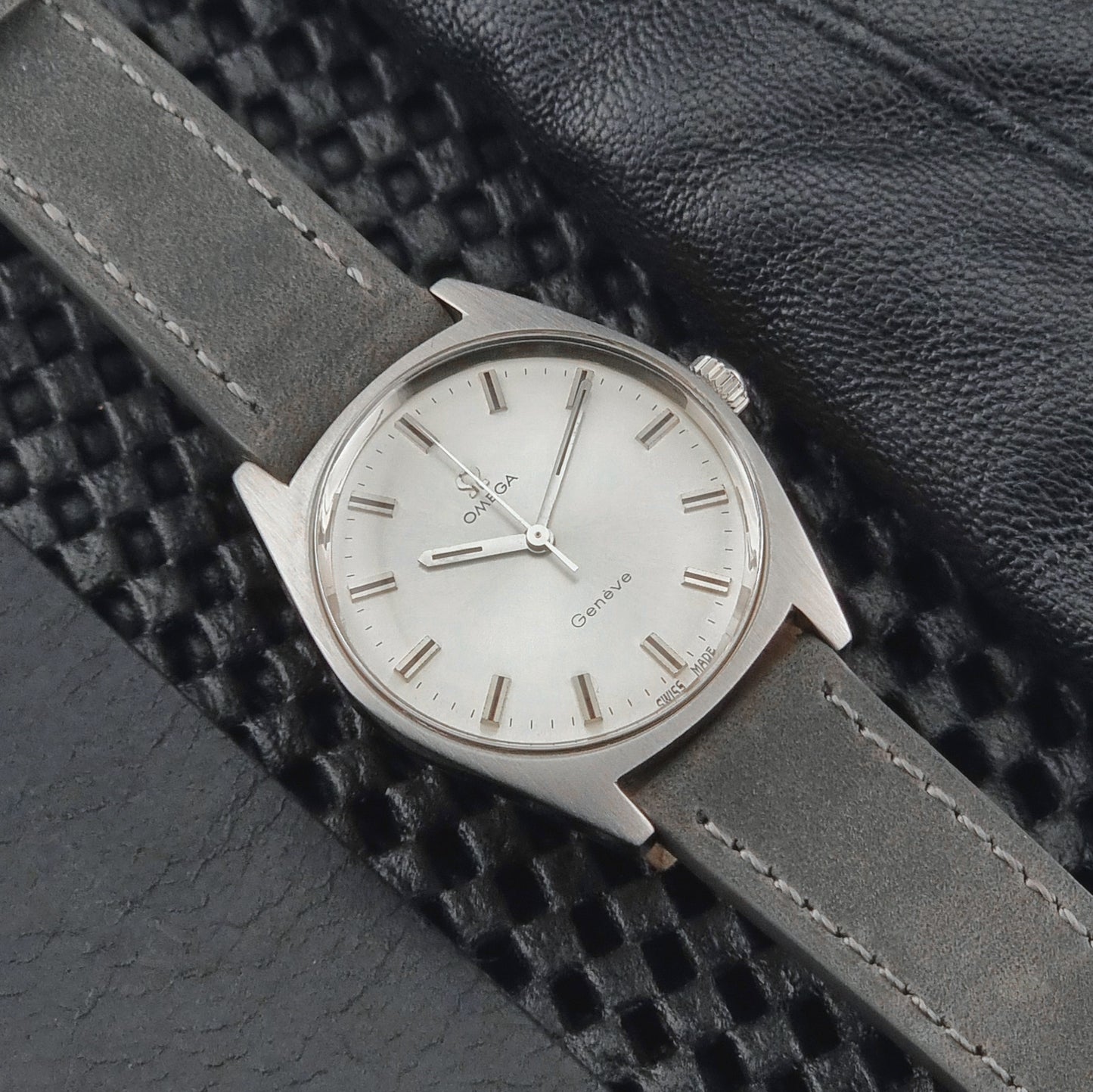 Omega Wristwatch Geneve 135.041 Vintage 1968 Cal 601