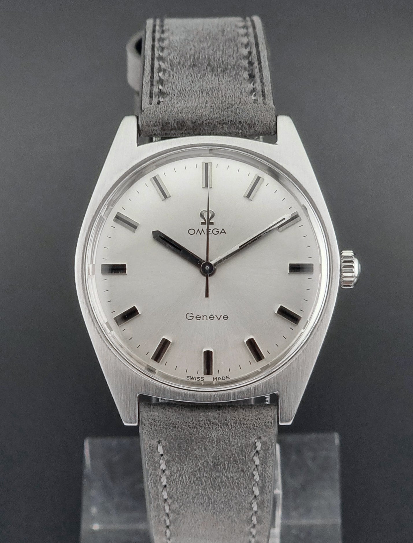 Omega Wristwatch Geneve 135.041 Vintage 1968 Cal 601