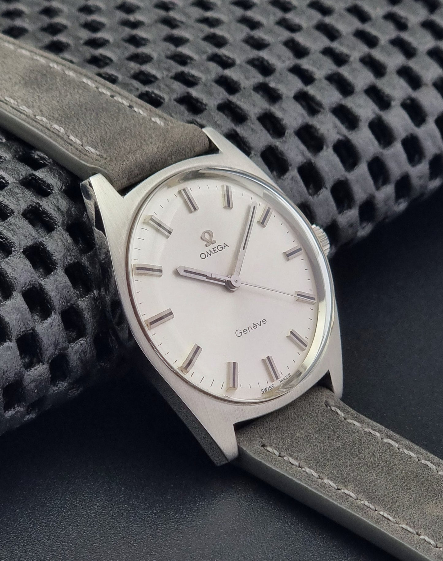 Omega Wristwatch Geneve 135.041 Vintage 1968 Cal 601