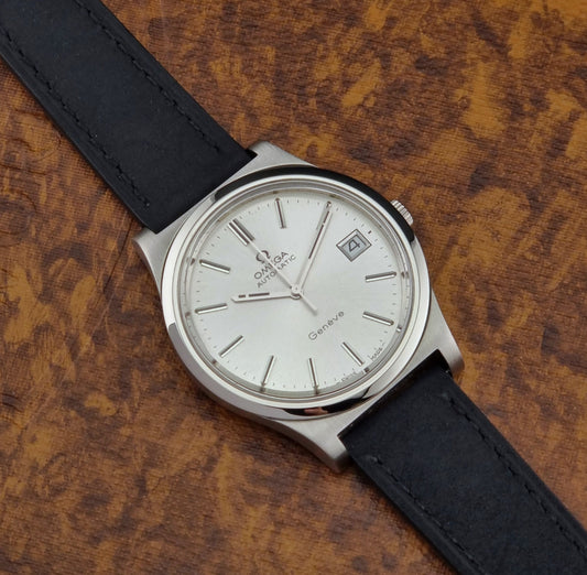 Omega Wristwatch Geneve 166.0168 Vintage 1973 Cal 1012