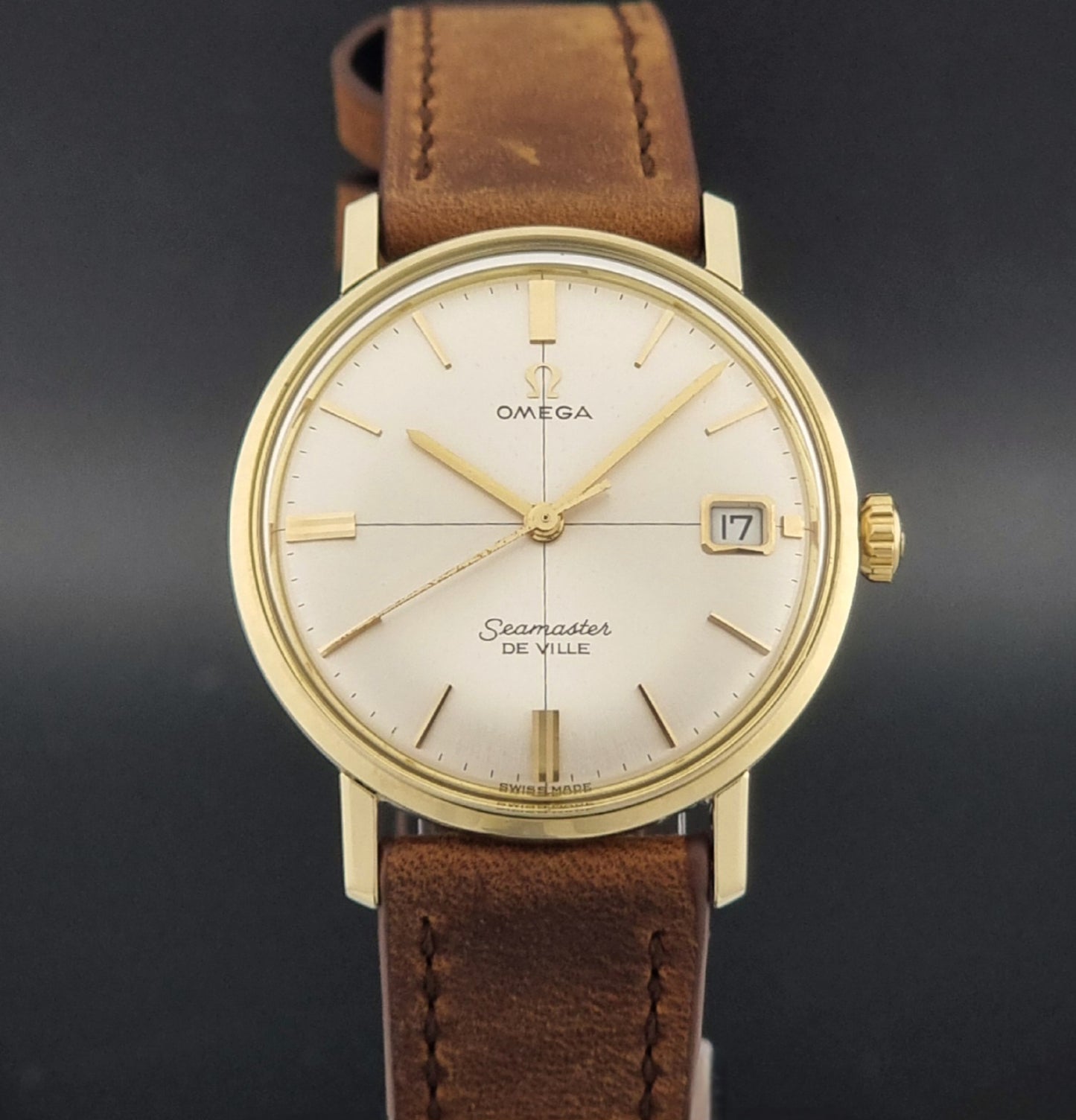 Vintage Omega Wristwatch Seamaster De-ville 136.020 Cal. 611 Manual Wind 1964