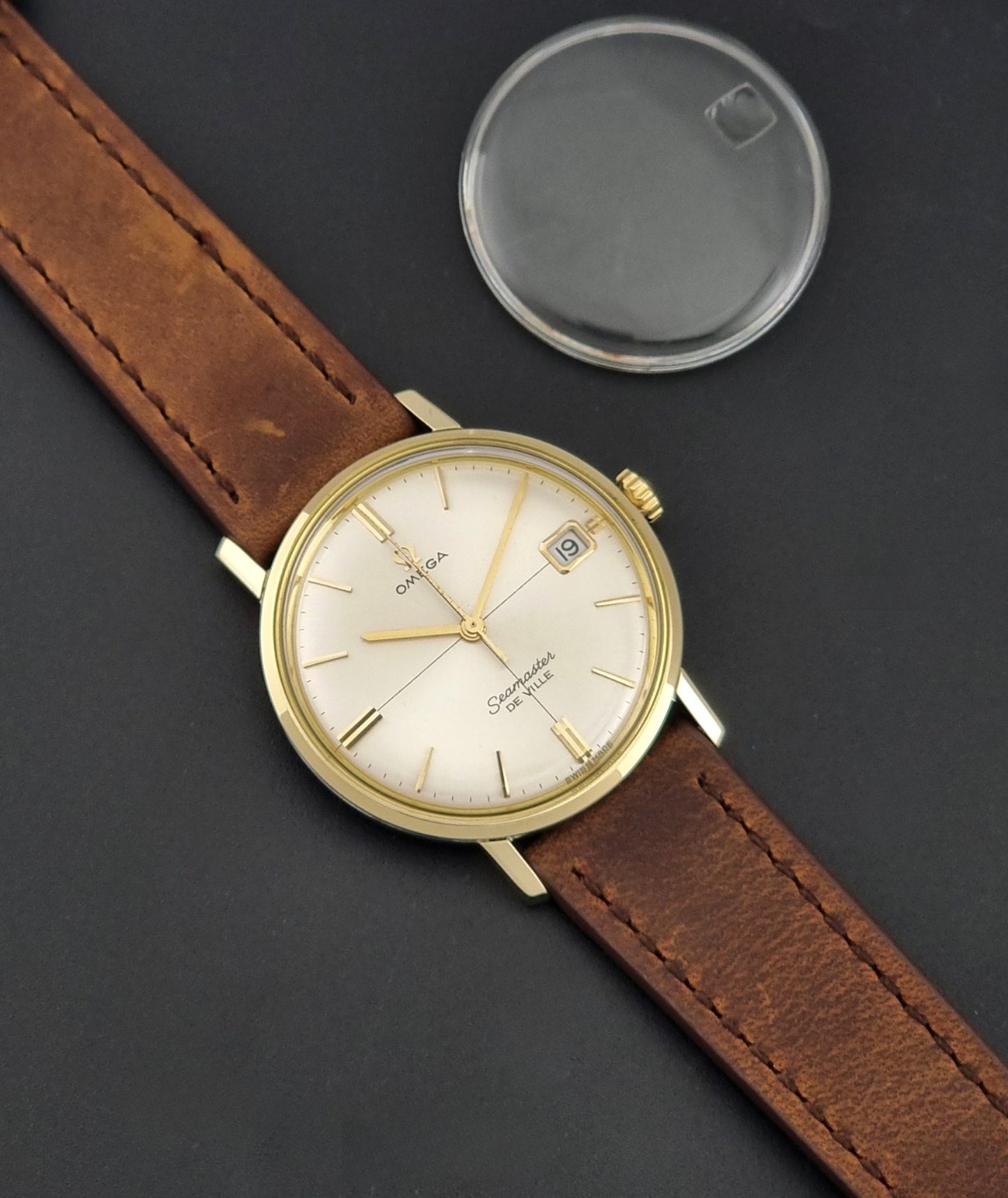 Vintage Omega Wristwatch Seamaster De-ville 136.020 Cal. 611 Manual Wind 1964