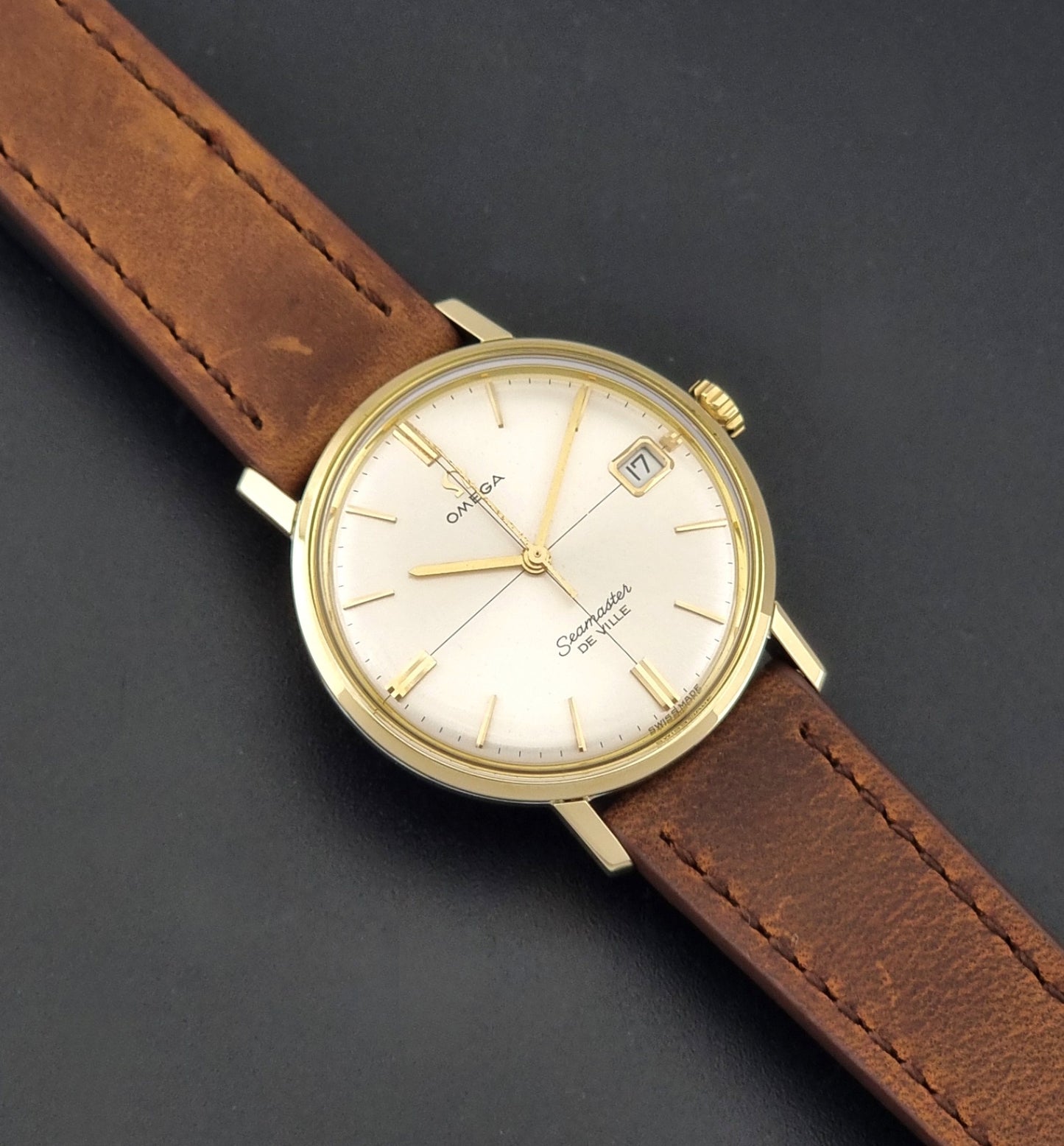 Vintage Omega Wristwatch Seamaster De-ville 136.020 Cal. 611 Manual Wind 1964