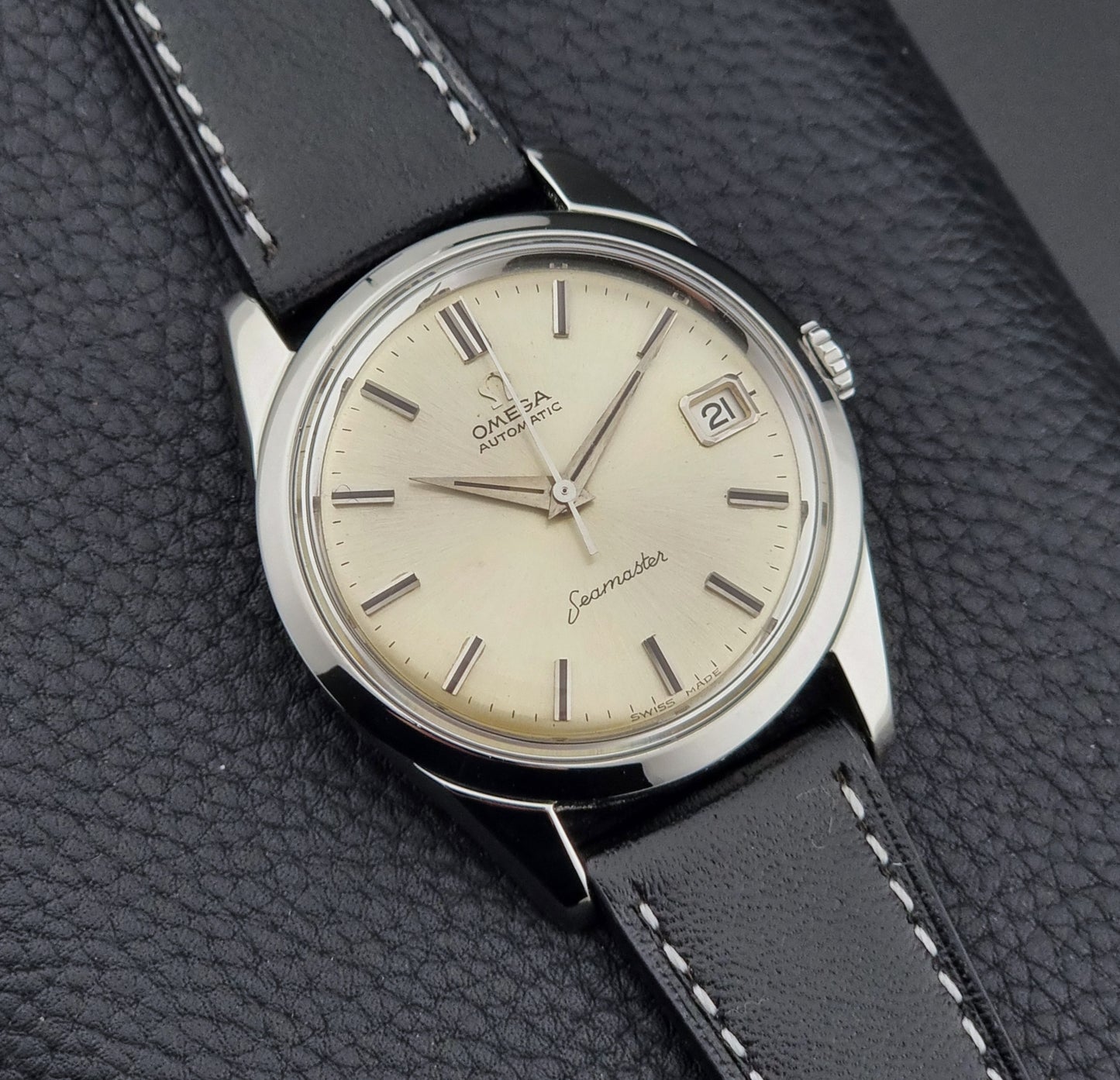Omega Wristwatch Seamaster 14763-SC-61 Vintage 1961