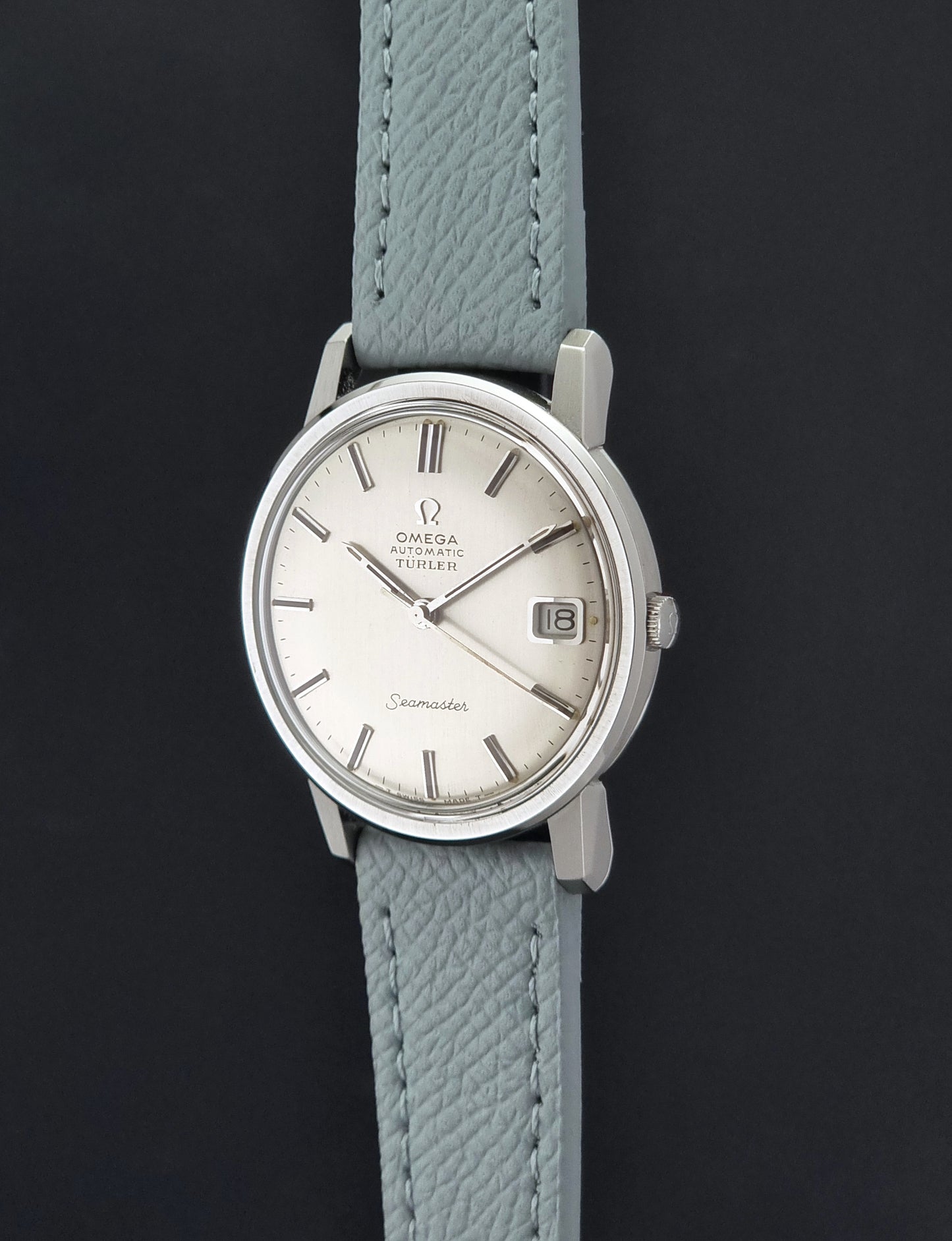 Vintage Omega Wristwatch Seamaster 166.003 Turler Automatic 1966