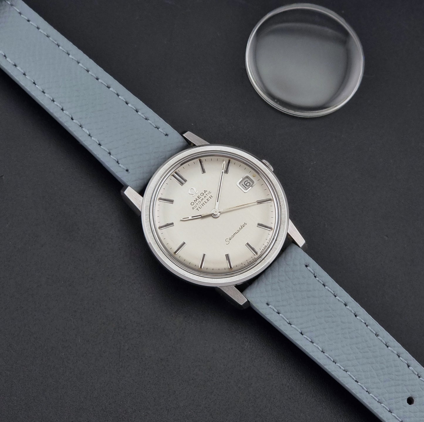 Vintage Omega Wristwatch Seamaster 166.003 Turler Automatic 1966