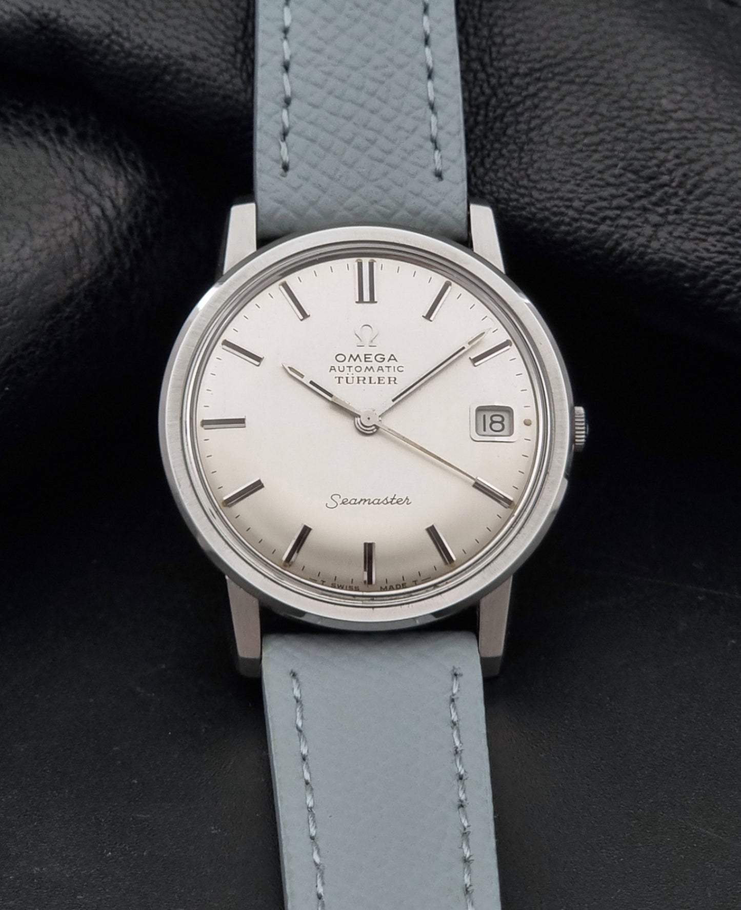 Vintage Omega Wristwatch Seamaster 166.003 Turler Automatic 1966