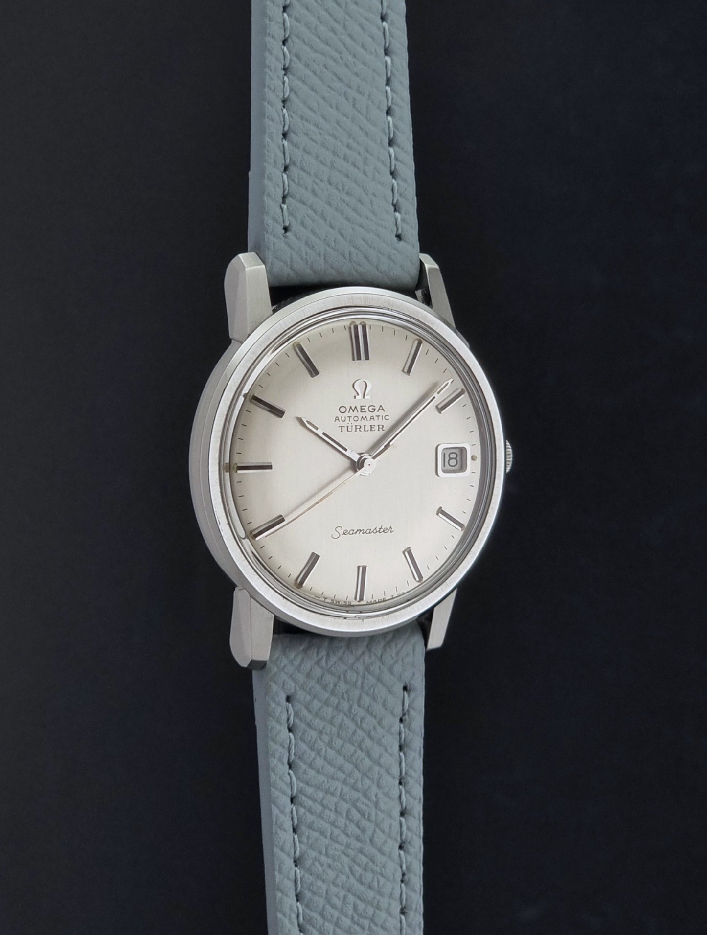Vintage Omega Wristwatch Seamaster 166.003 Turler Automatic 1966