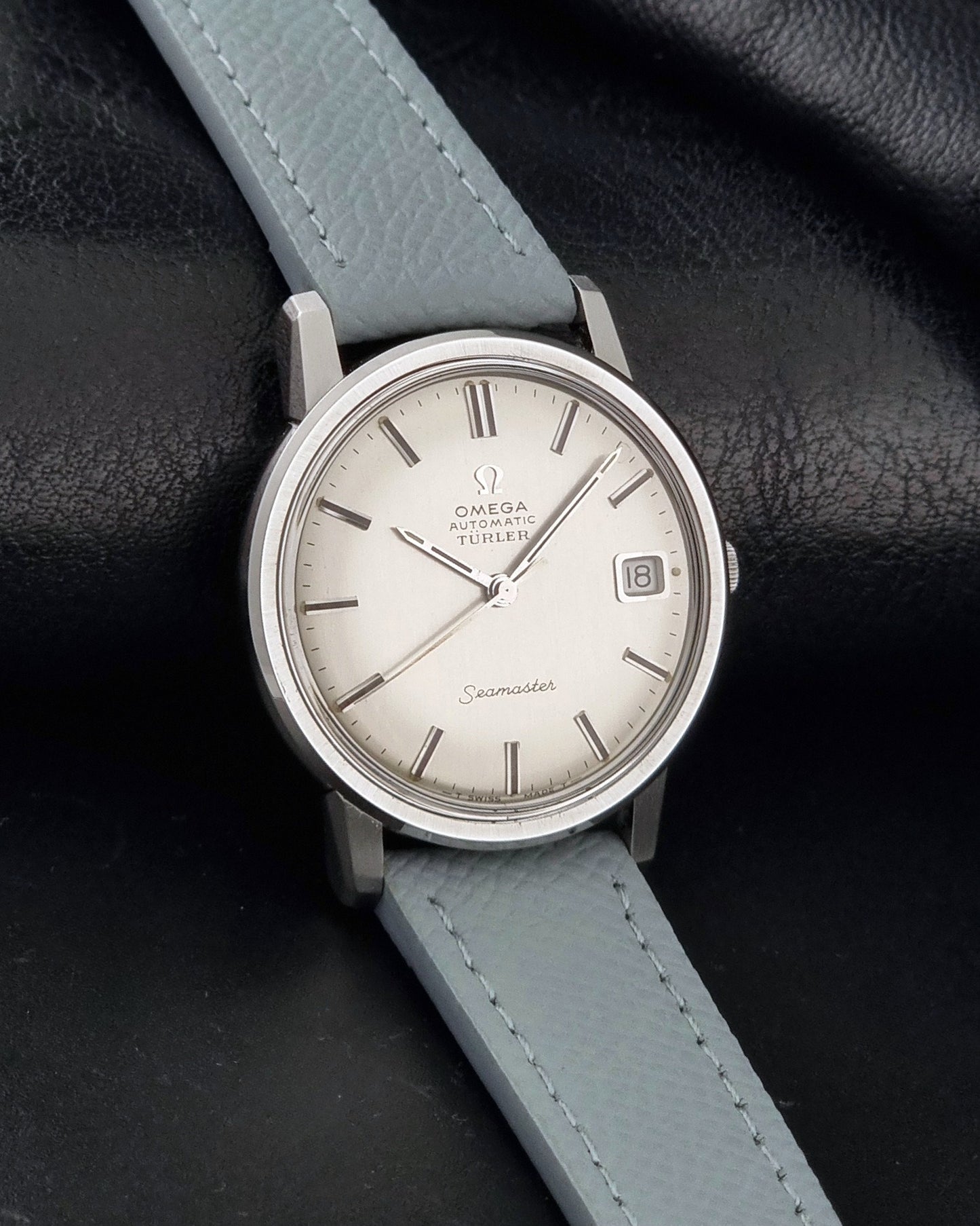 Vintage Omega Wristwatch Seamaster 166.003 Turler Automatic 1966