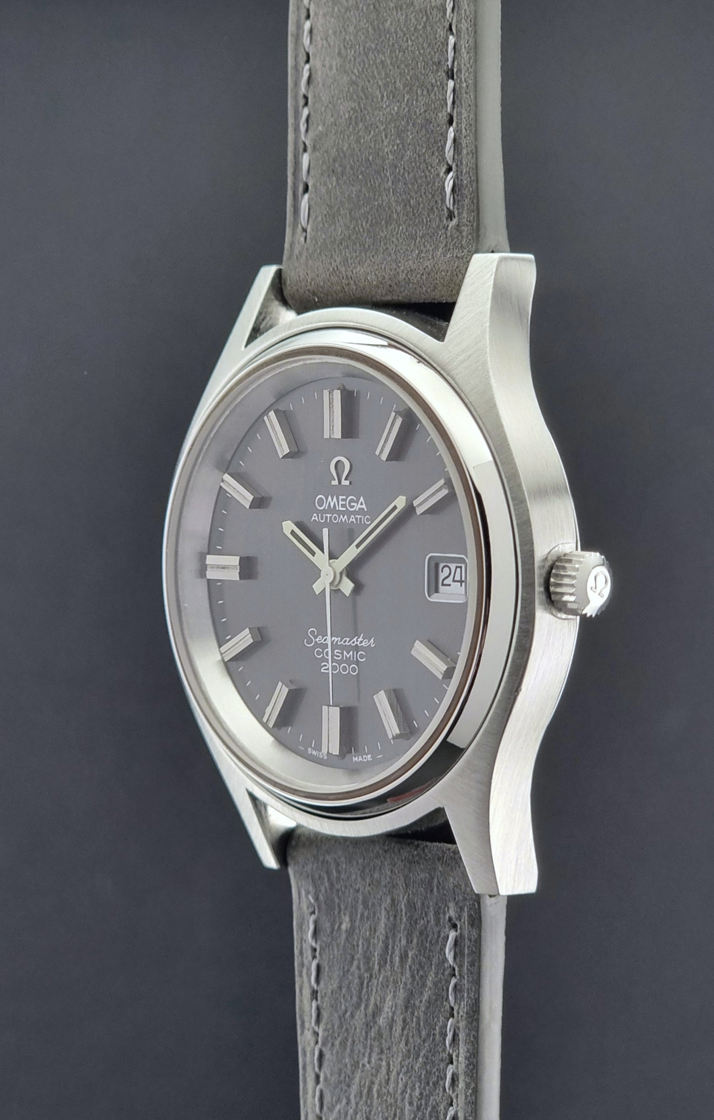 Omega Wristwatch Seamaster Cosmic 2000 Jumbo 166.128 Vintage 1971