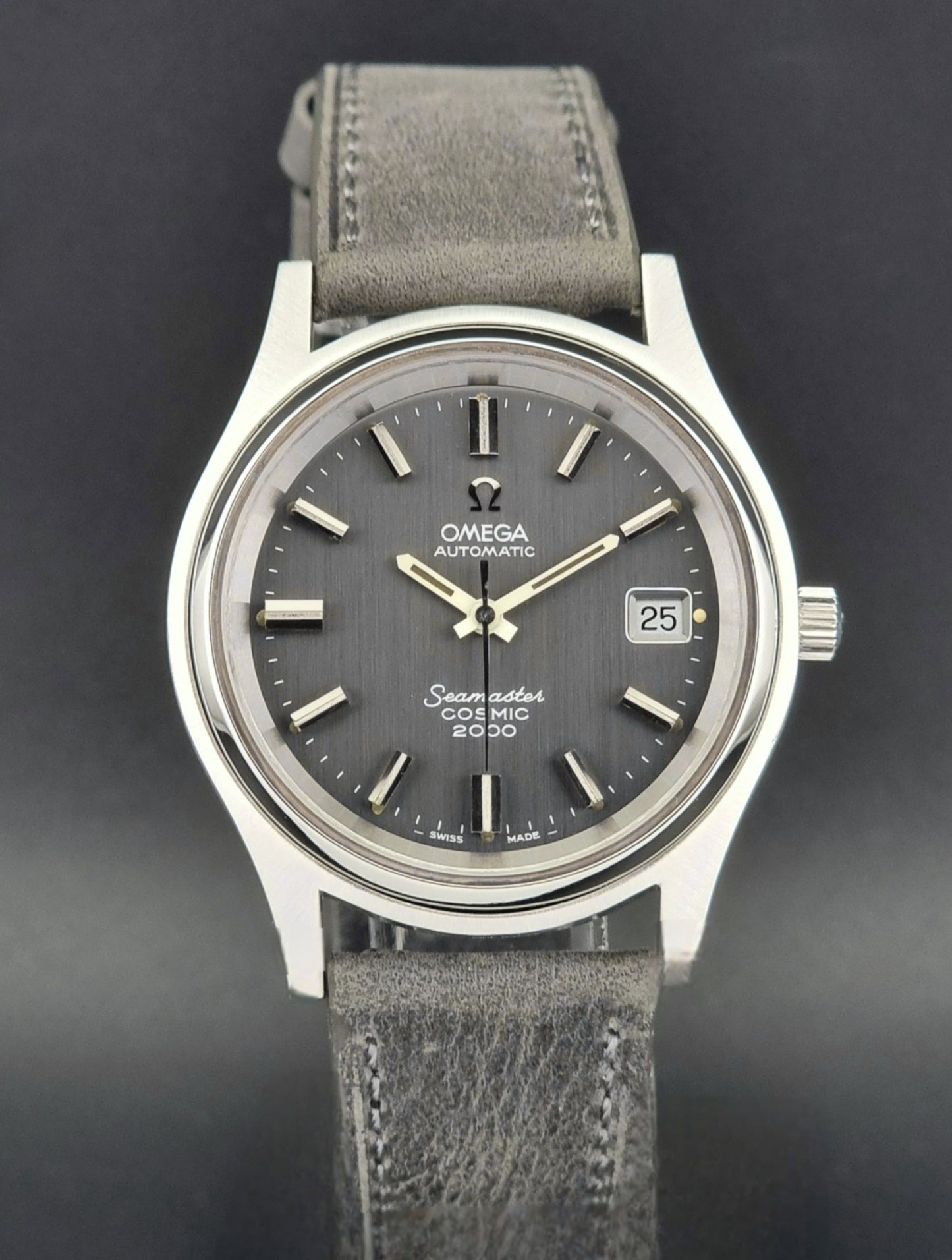 Omega Wristwatch Seamaster Cosmic 2000 Jumbo 166.128 Vintage 1971