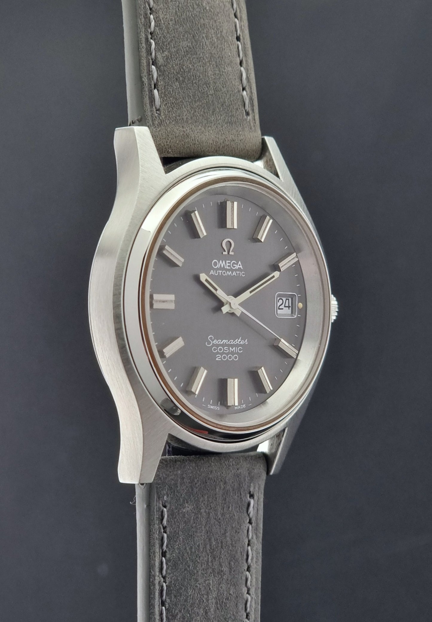 Omega Wristwatch Seamaster Cosmic 2000 Jumbo 166.128 Vintage 1971