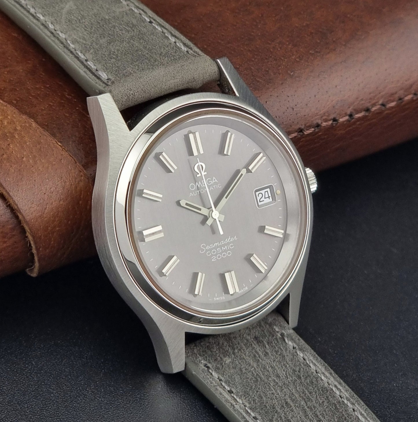 Omega Wristwatch Seamaster Cosmic 2000 Jumbo 166.128 Vintage 1971