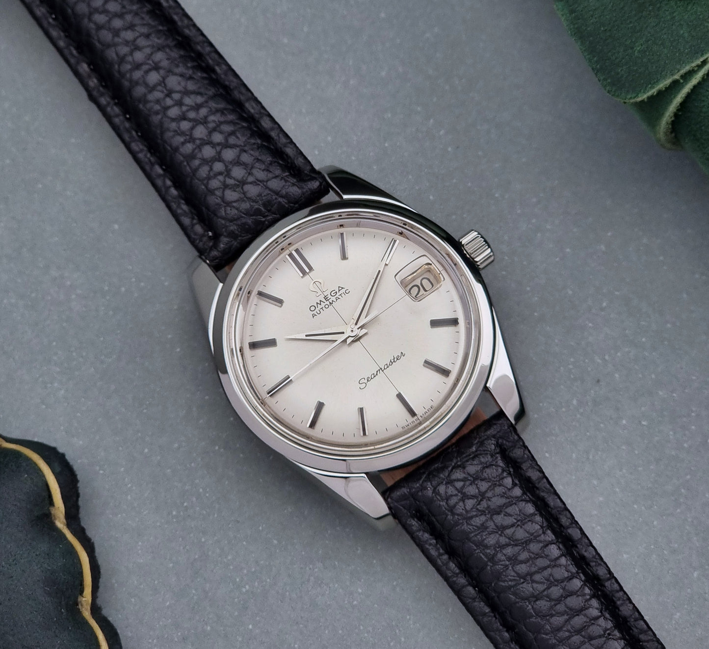 Omega Wristwatch Seamaster 166.010 Vintage 1965
