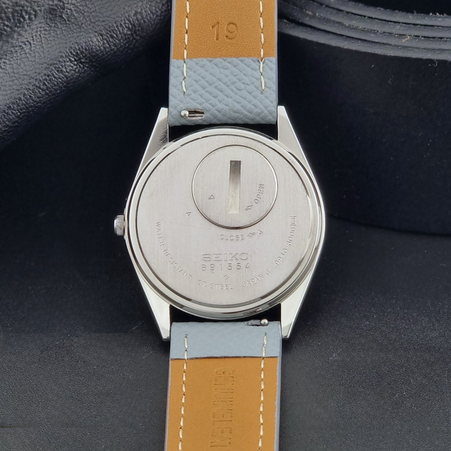 Vintage Seiko Grand Quartz 9940-8000 Wristwatch Twin Quartz 1978 Brushed dial